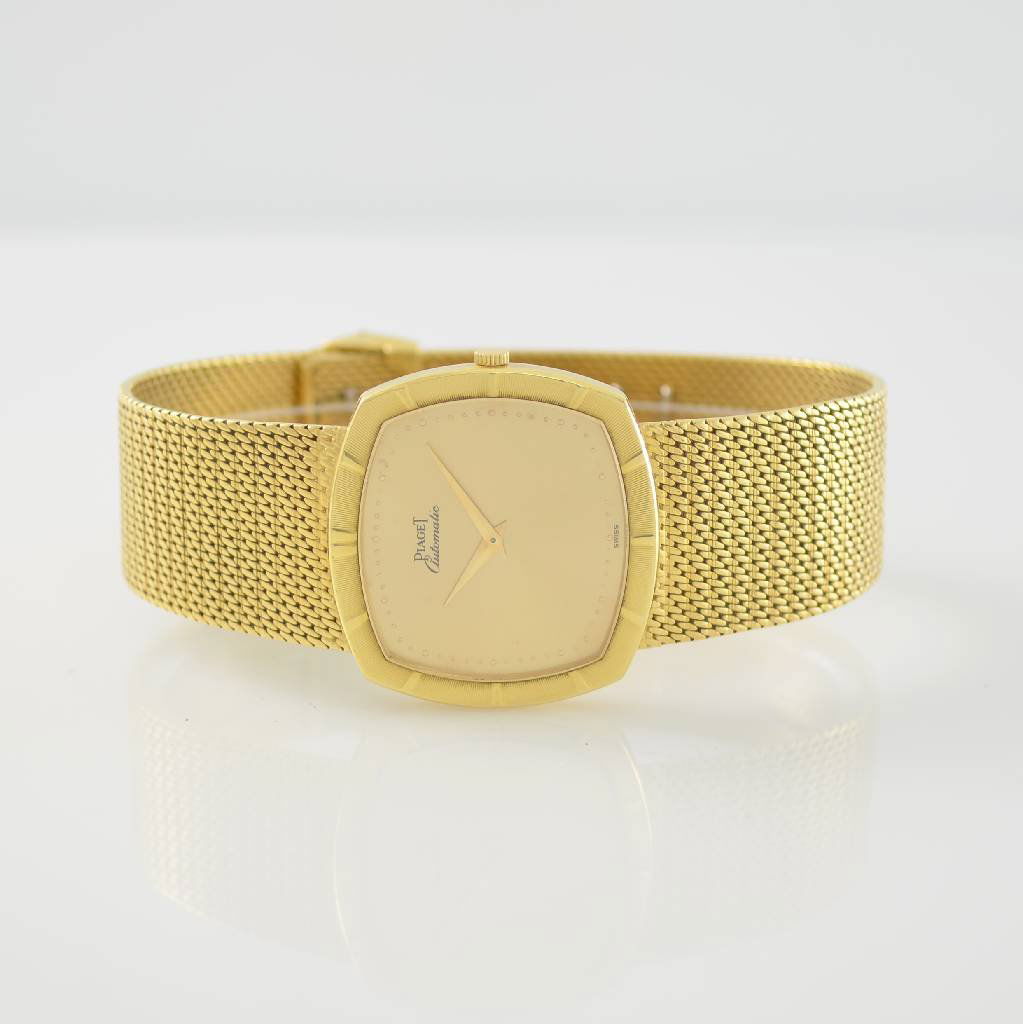 PIAGET self winding 18k yellow gold wristwatch (1 of 6)