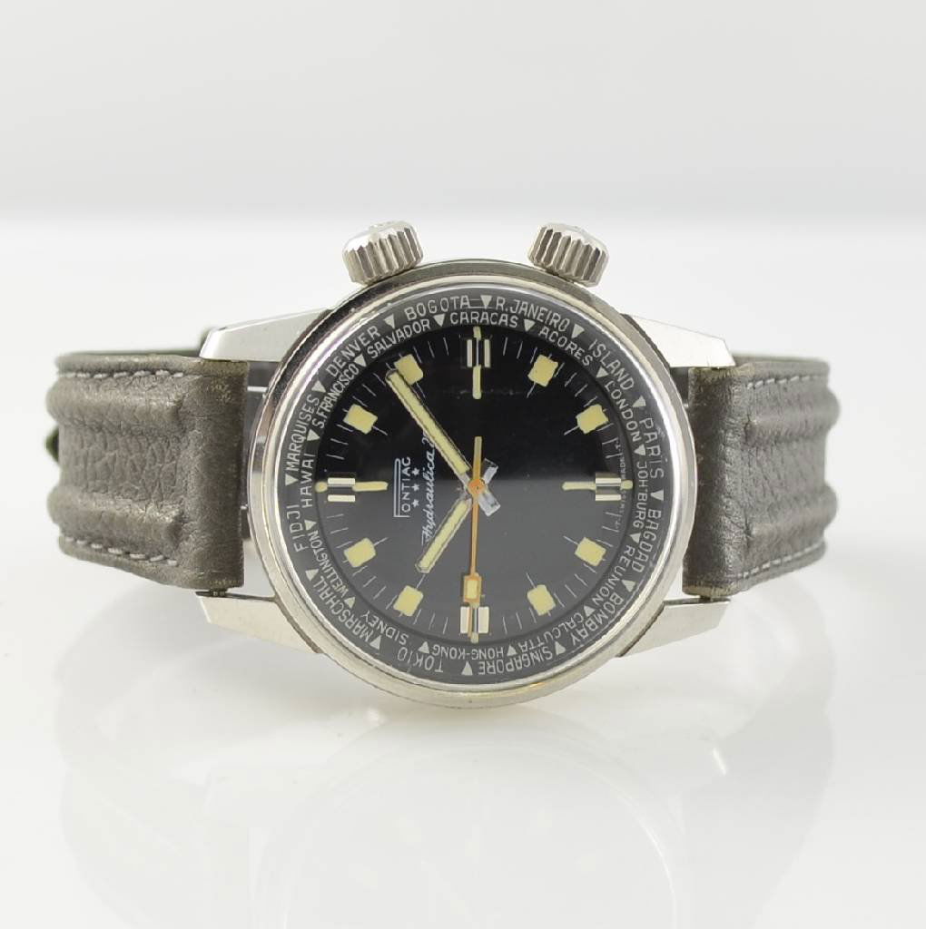 PONTIAC Hydraulica 20 rare gents wristwatch (1 of 5)