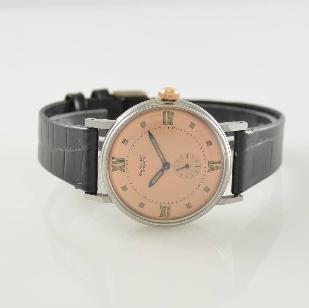 GLYCINE rare gents wristwatch (1 of 8)