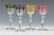 6 wine glasses