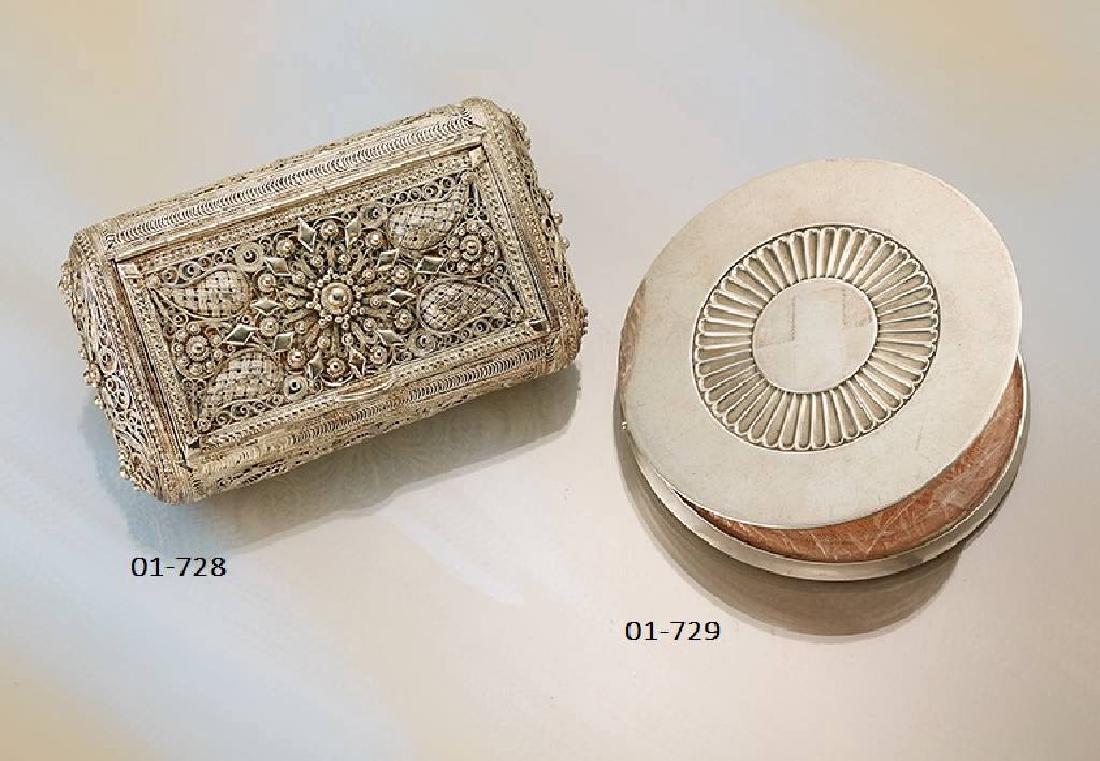 Bonbonniere, Albania 1930/50s, silver (1 of 1)