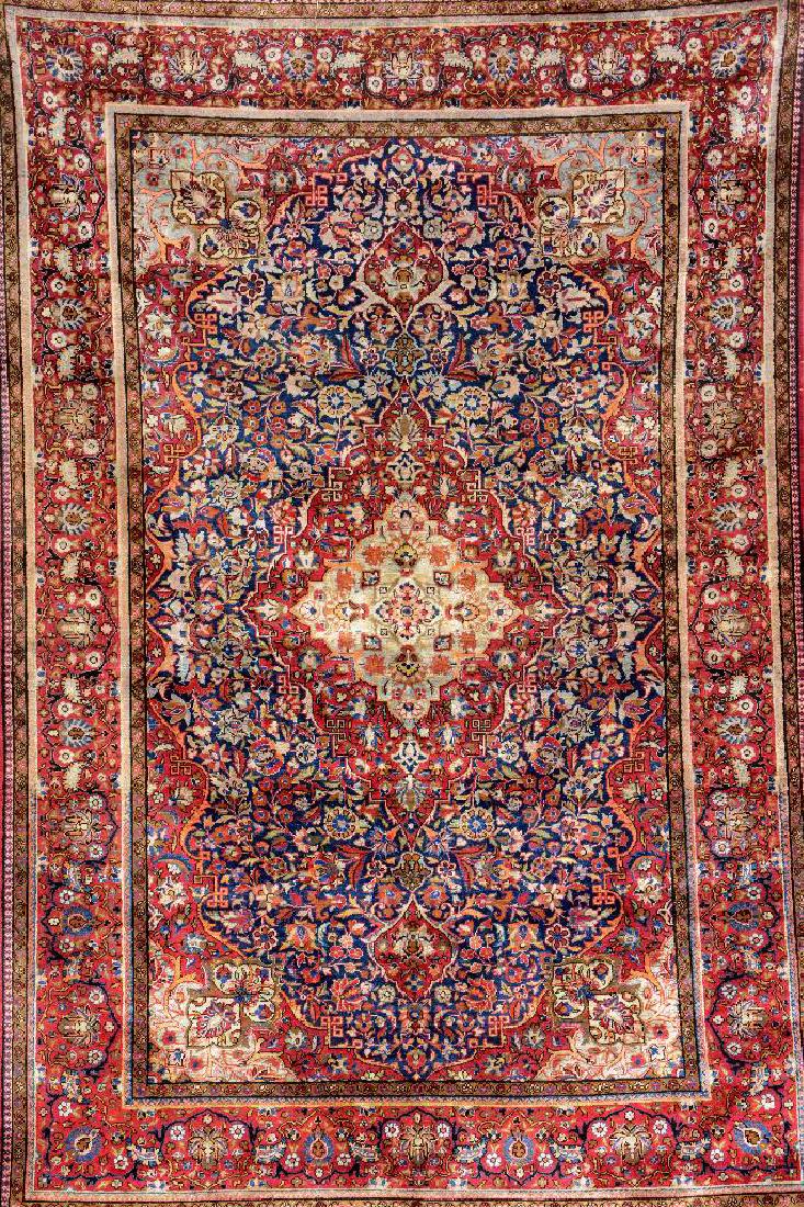 Silk Kashan, (1 of 1)