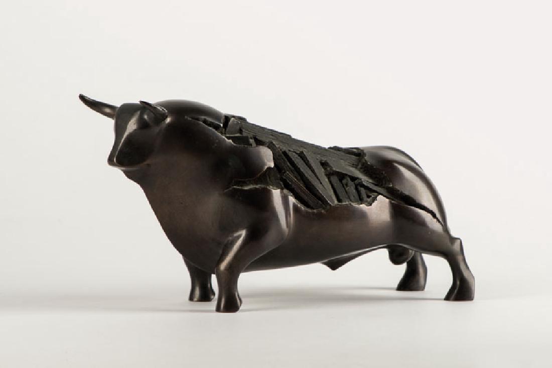 Carlos Garcia MUELA, 1936-2013, two bronze sculptures (1 of 2)