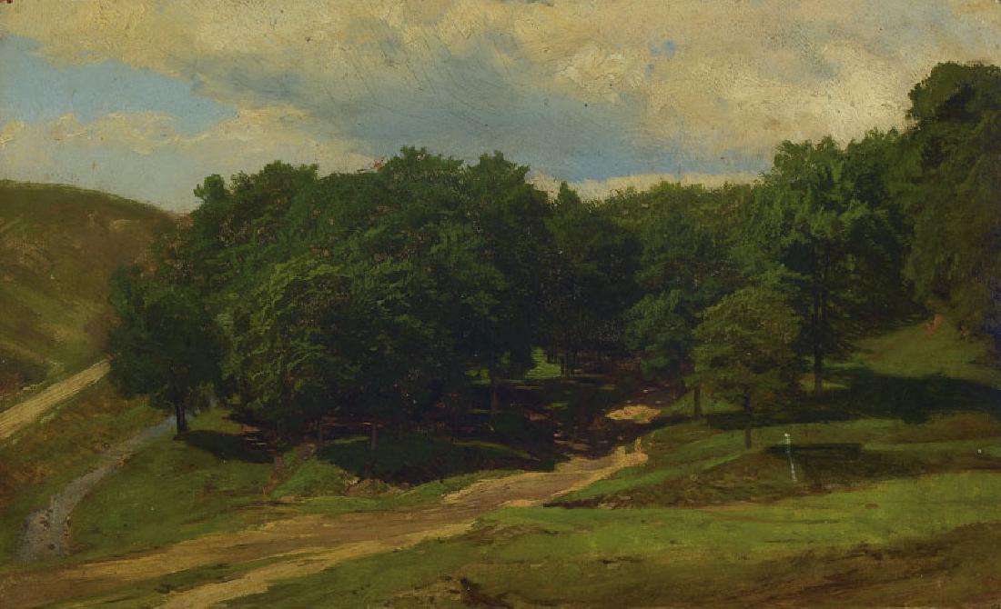 Eugen Gustav Dücker: Eugen Gustav Dücker, 1841 Kuressaare/Livland -1916 Düsseldorf, studied at the academy in St.Petersburg 1858-1862, successor of Oswald Achenbach as professor for landscape painting at the Düsseldorf