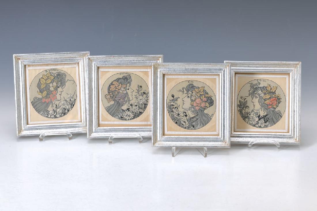 Four fabric pictures (1 of 2)