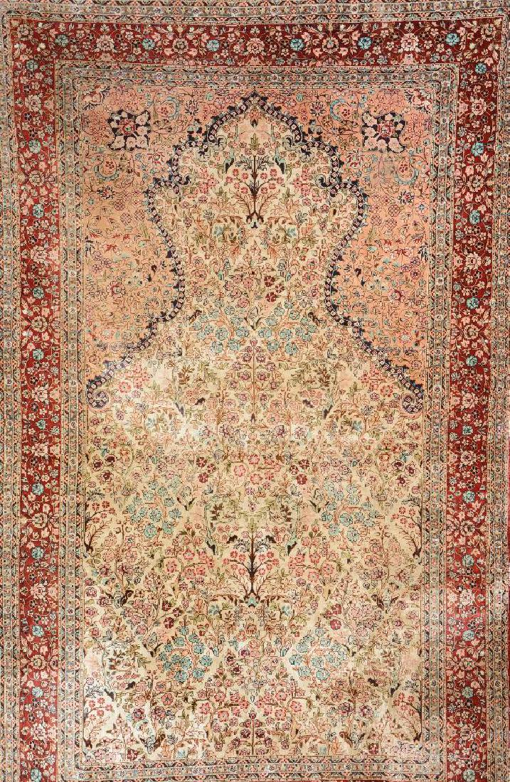 Chinese Silk Rug, (1 of 1)