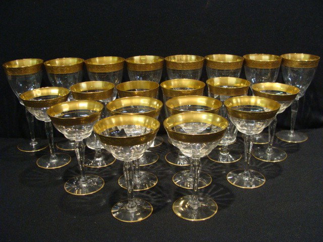 Tiffin Crystal Stemware 30pcs: Tiffin Crystal Stemware 30pcs
