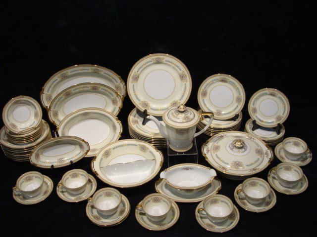 Ciro china by Noritake circa 1933 61pcs: Ciro china by Noritake circa 1933 61pcs