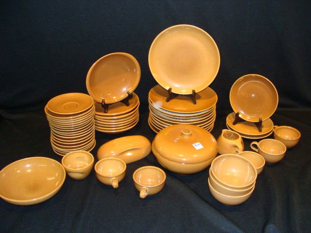 55pcs Russel Wright Irioquois Casual Set: 55pcs Russel Wright Irioquois Casual Set