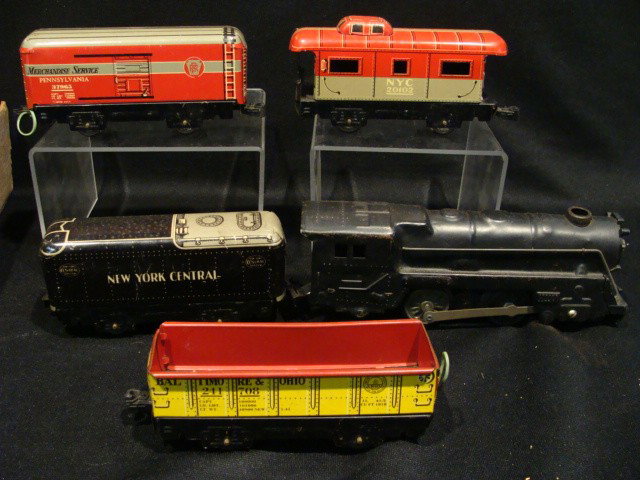 Marx Steamline train set #5840 in original box: Marx Steamline train set #5840 in original box
