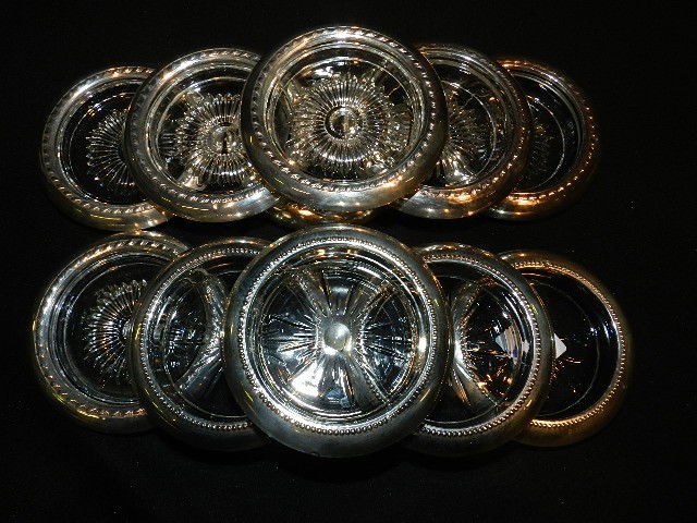 x12 Sterling Coasters: x12 Sterling Coasters