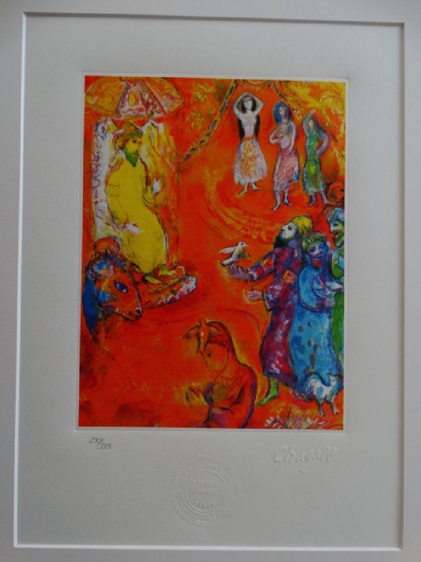 MARC CHAGALL , SPADEM, SIGNED AND HAND NUMBERED (1 of 4)