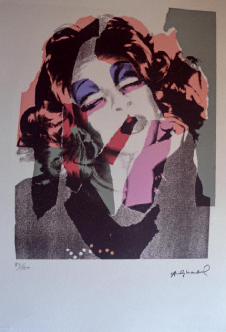 Andy Warhol Lithograph 57 x 38 Arches France (1 of 5)