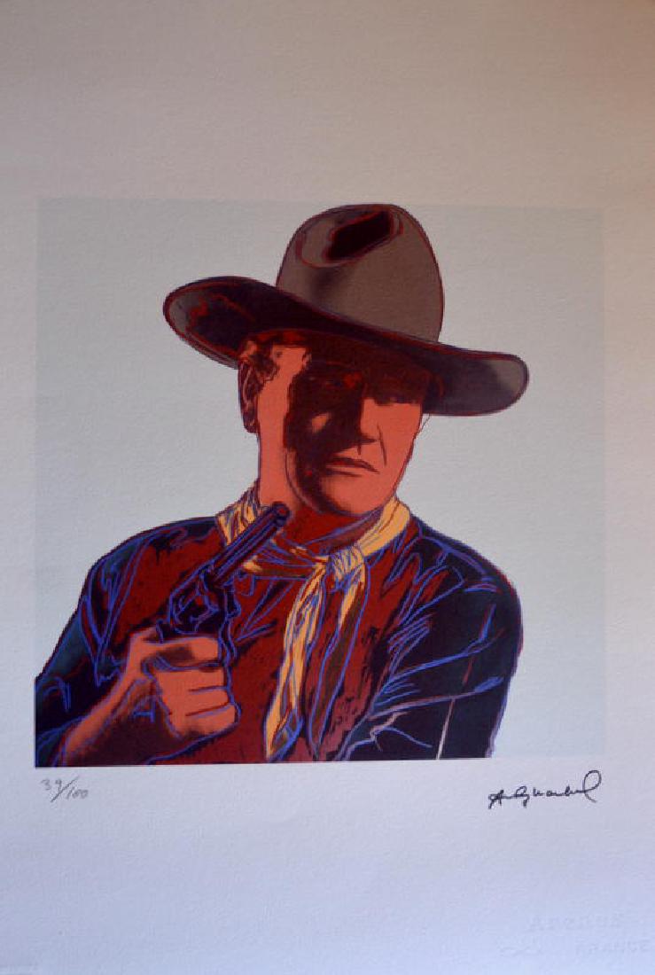 Andy Warhol Lithograph 57 x 38 Arches France (1 of 6)