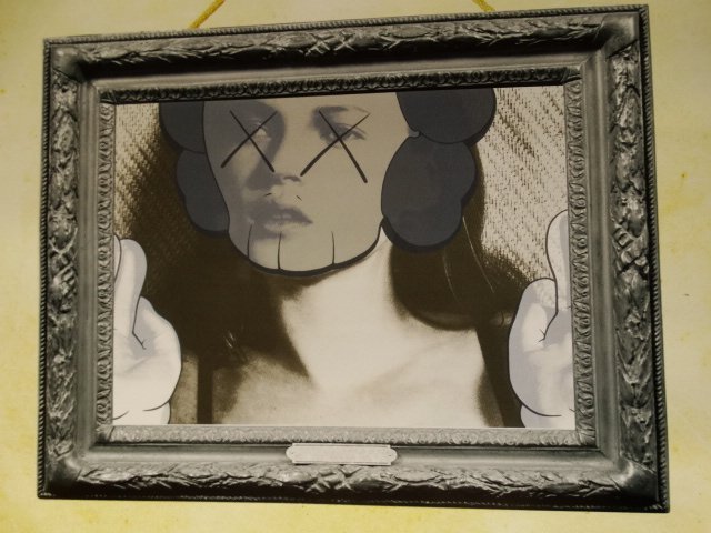 Kaws (b. 1974) New York: Kaws lithographic offset print, full size:ca 160x107cm