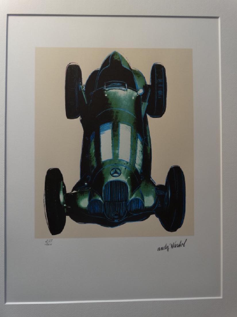 ANDY WARHOL, SIGNED AND HAND NUMBERED (1 of 3)
