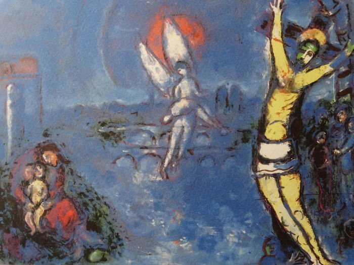 Marc Chagall, etching (1 of 4)