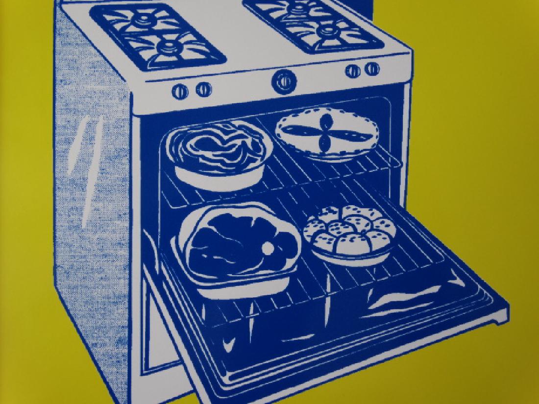 Roy Lichtenstein 1987: ROY LICHTENSTEIN, full color print on glossy paper, limited edition (1000 ex.), 20x20 cm. Ref. Art 18 Basel 1987 -ART BASEL, 40X40CM WITH THE MAT.Shipping and removal of goods: Novartia offers IN-HOUS