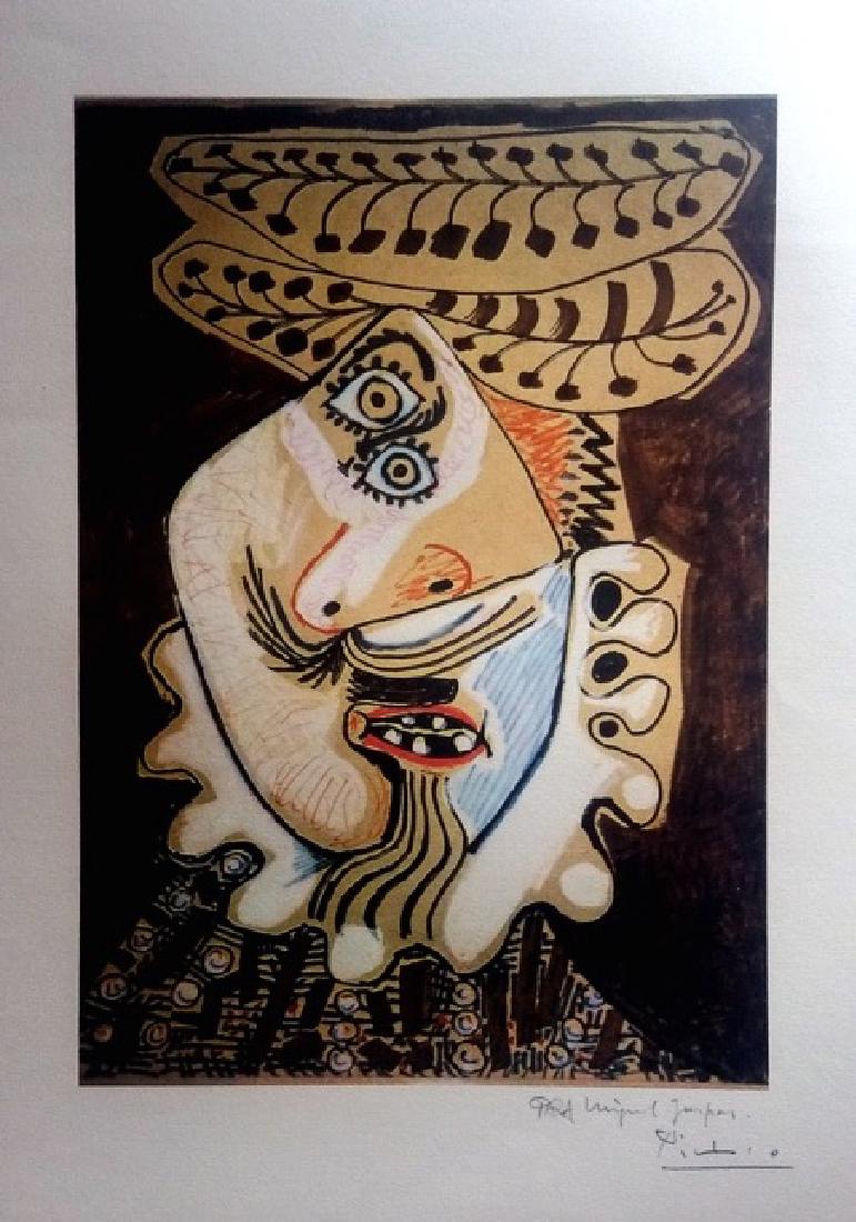 Pablo Picasso, Lithography, hand signed (1 of 4)
