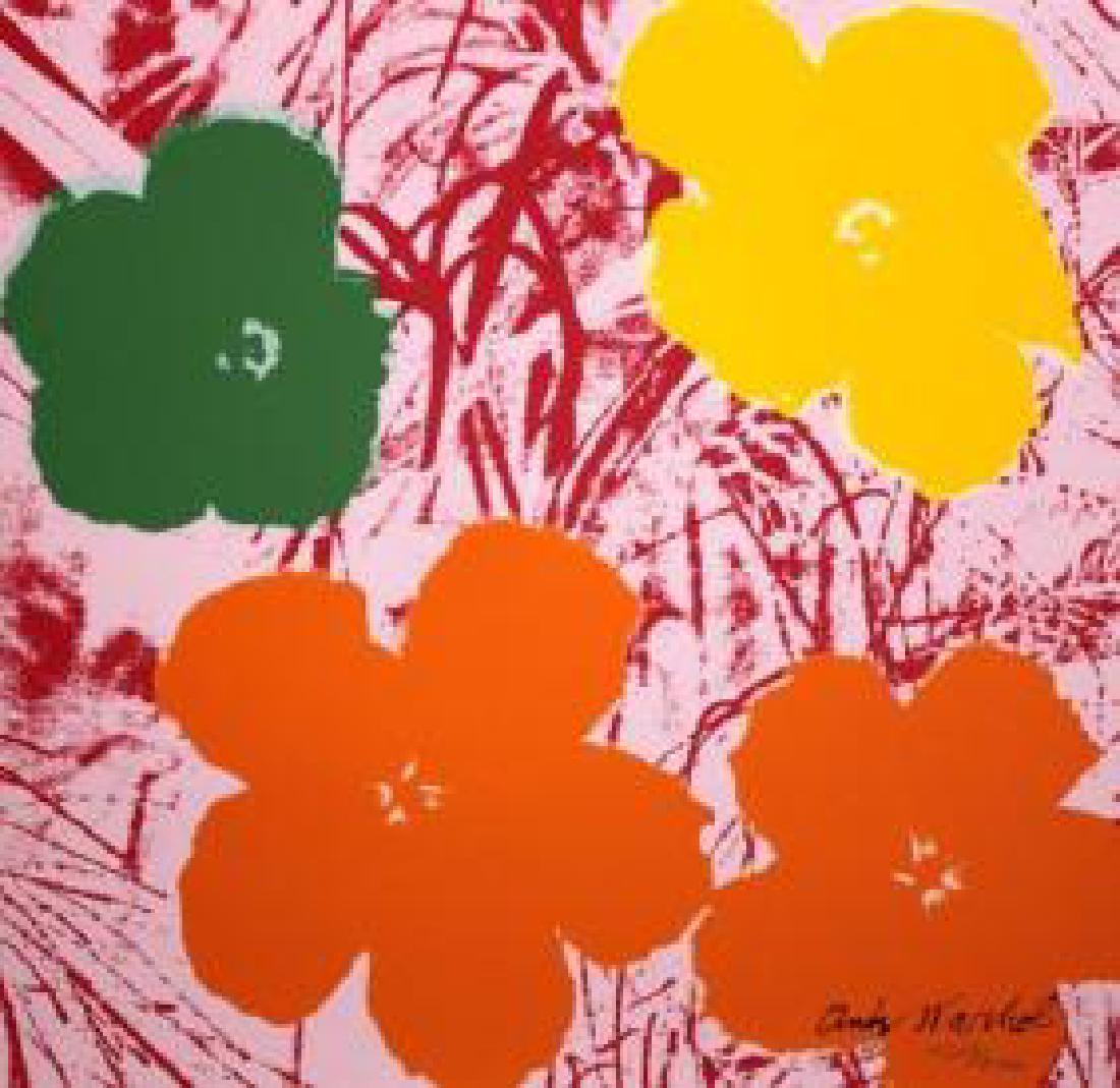 Andy Warhol Poppy Flowers, numbered edition (1 of 1)