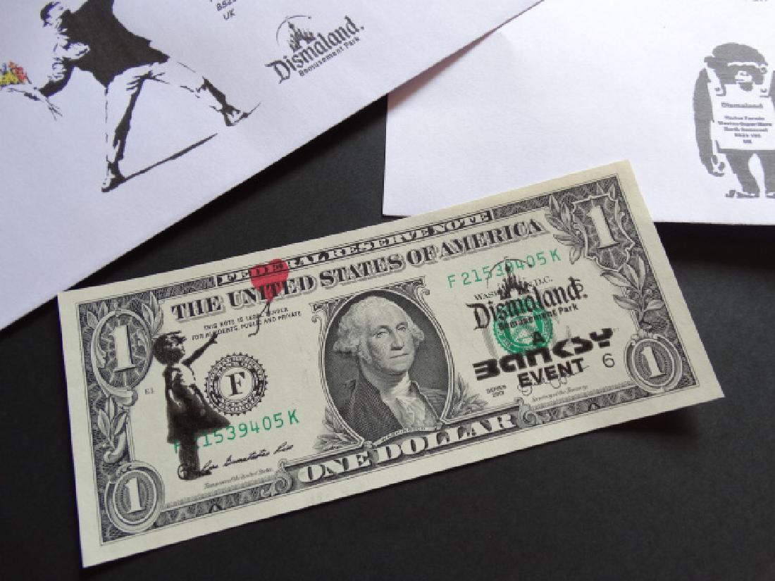 Banksy note (1 of 4)