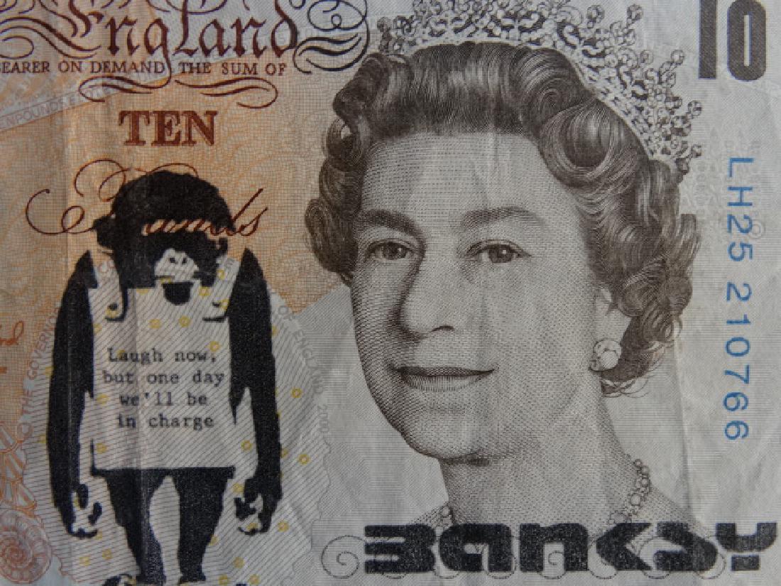 Banksy note (1 of 6)
