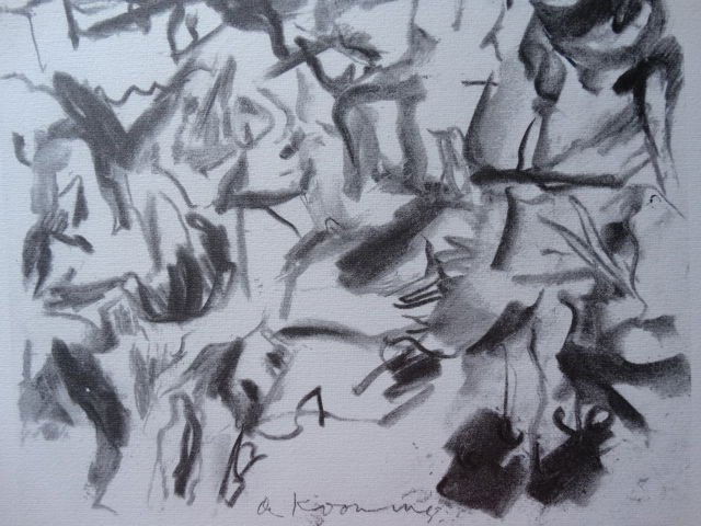 Willem de Kooning - Untitled, 1985+Justification (1 of 4)