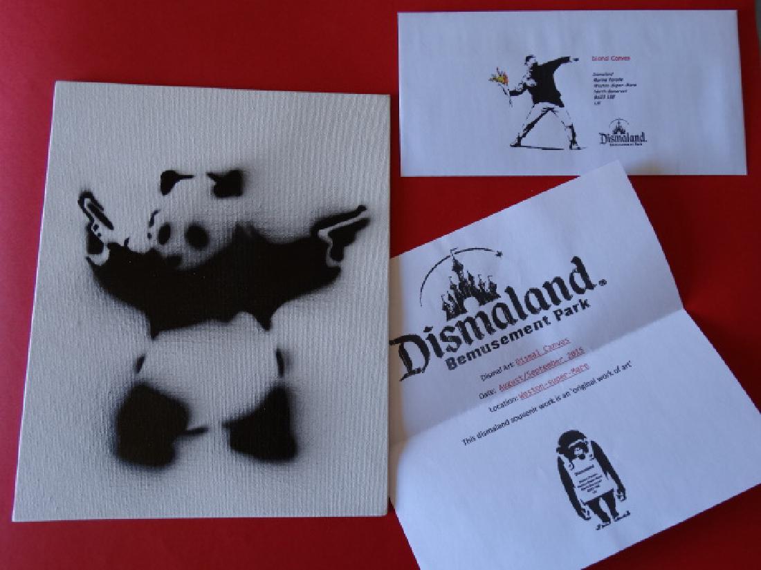 Banksy artwork, 2015 (1 of 6)