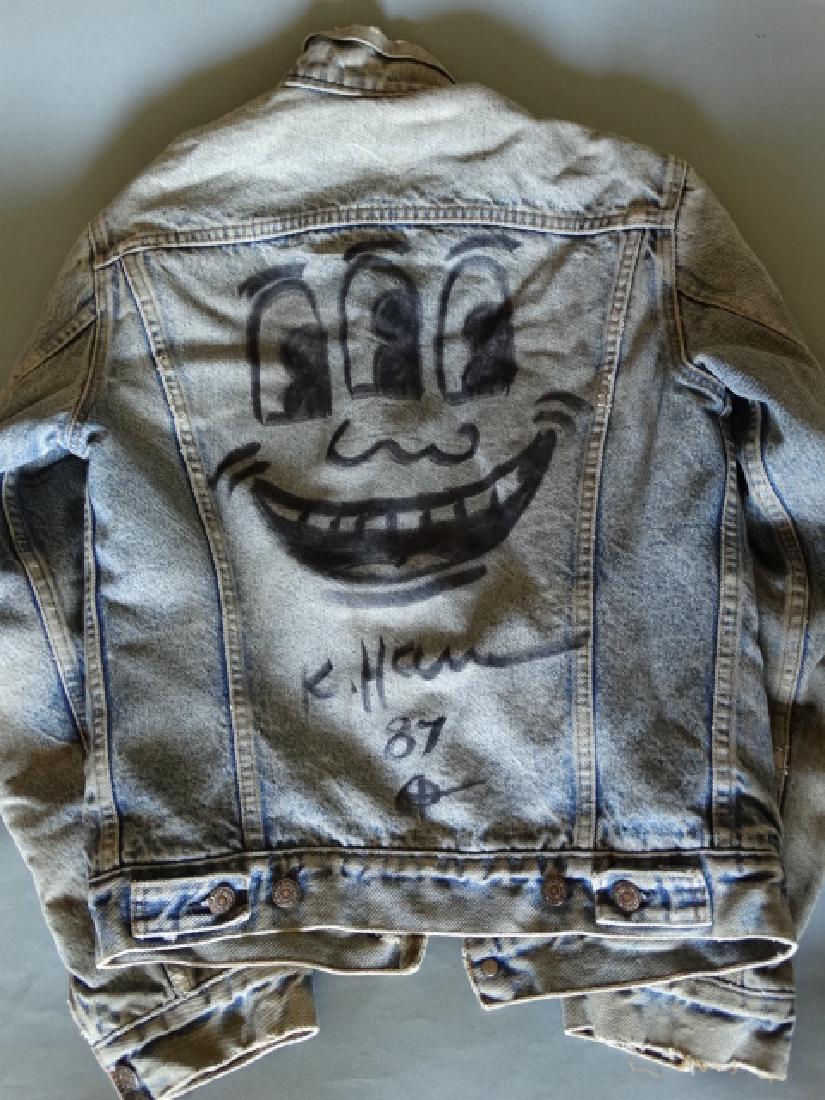 Keith Haring Drawing on Jacket (1 of 7)