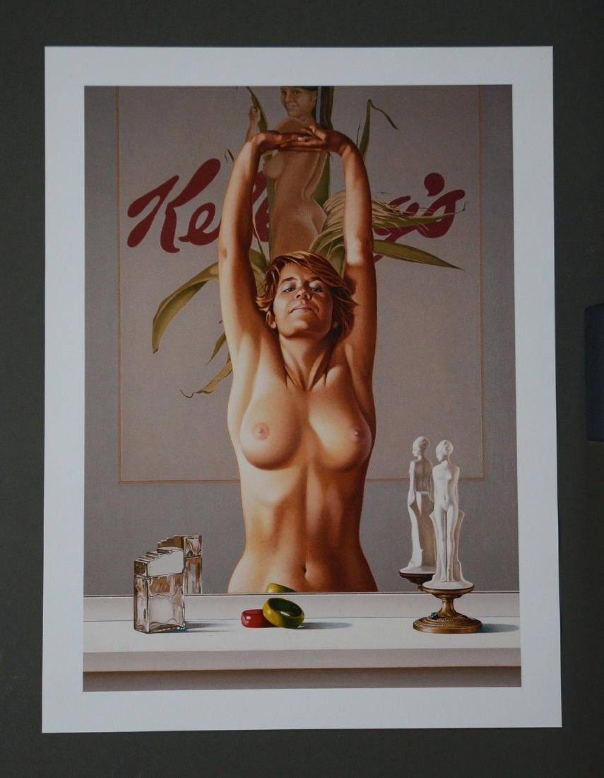 Mel Ramos: Young Girl before a Mirror #2 Kunstdruck Art (1 of 2)