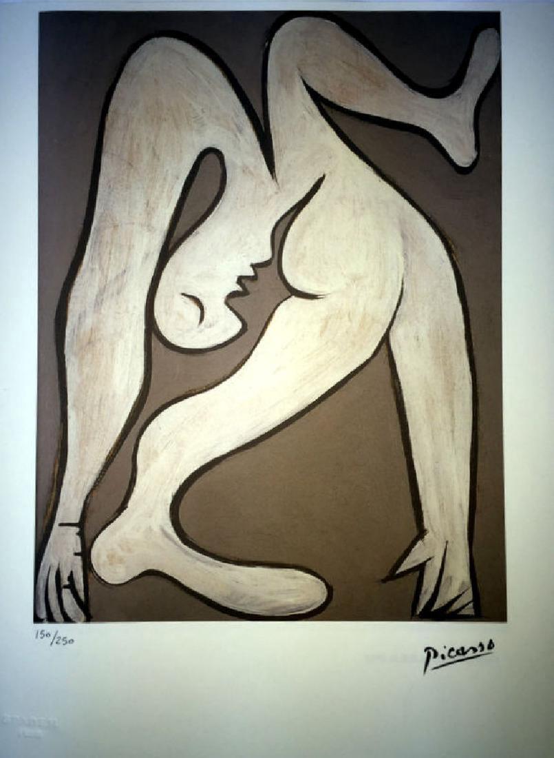 Picasso Pablo lithograph 38.5 x 28.5 cm, signature (1 of 4)