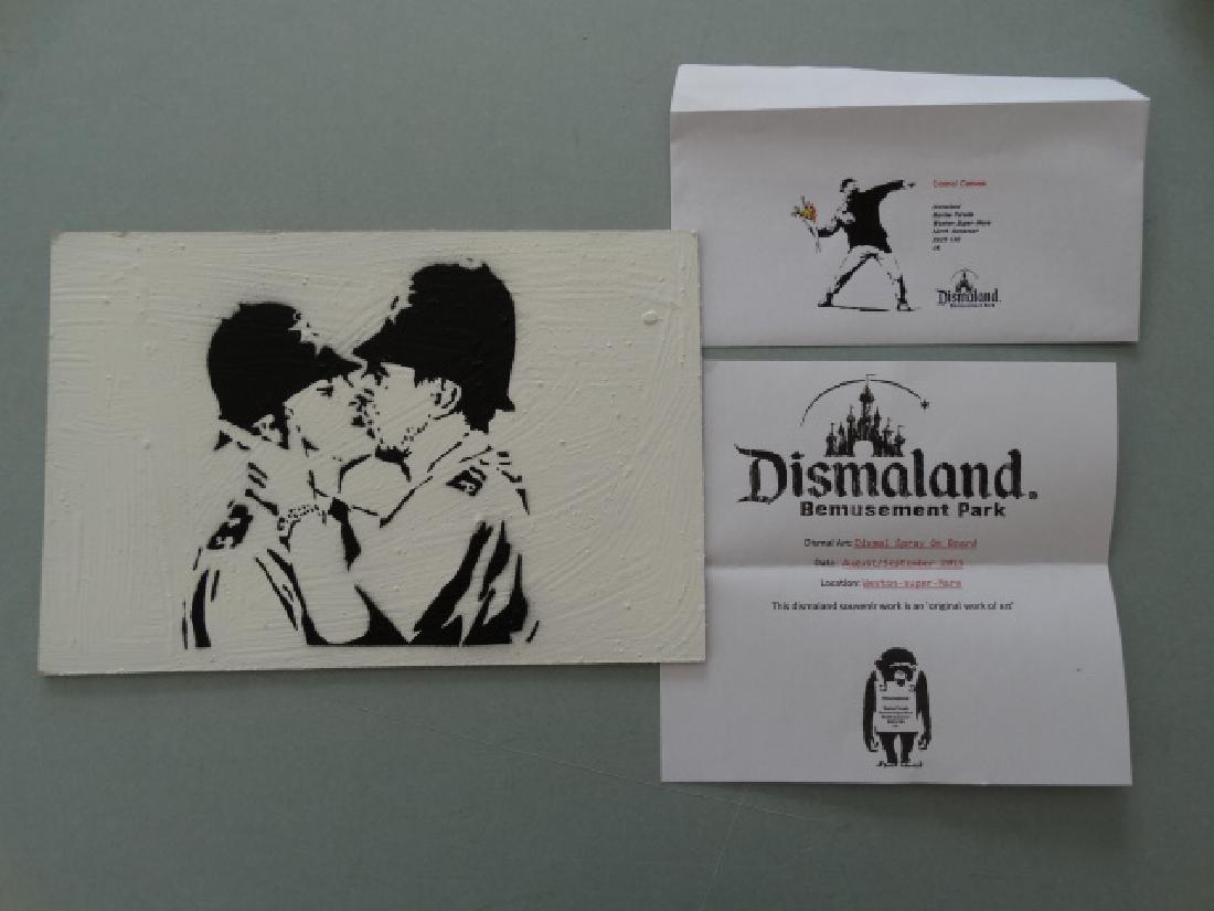 Banksy artwork, 2015 (1 of 3)