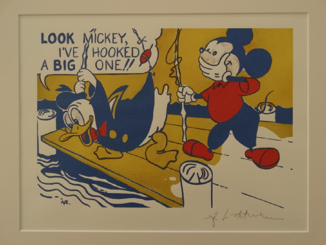 【DEATH NYC】Mickey ×Roy Lichtenstein Roy Lichtenstein, Look Mickey | Arthipo