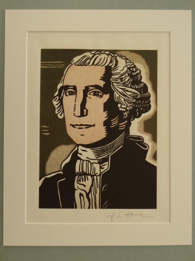 ROY LICHTENSTEIN, SIGNED IN PRINT: Roy Lichtenstein, 50x40cm, signed in print. Shipping and removal of goods: Novartia offers IN-HOUSE shipping. All property is to be packed, shipped or transported at the risk and expense of the purcha