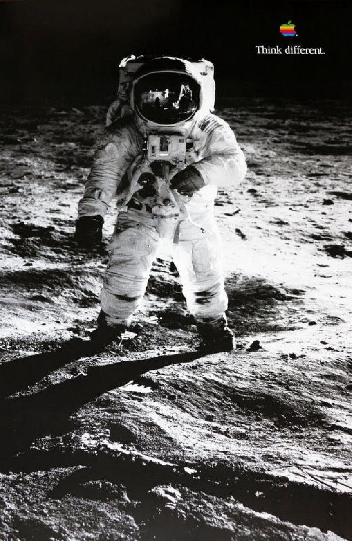 APPLE THINK DIFFERENT POSTER - BUZZ ALDRIN / 24 x 36 by (1 of 3)