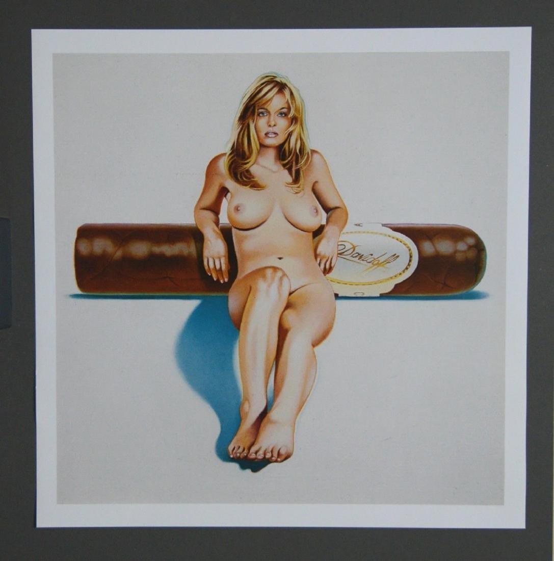 Mel Ramos - Hav-a-Havana #4 2000 Kunstdruck Art Print: Mel Ramos Hav-a-Havana # 4: The Lost Paintings of 1965 # 13, 2000, Oil on canvas / Oil on canvas, 61x61c Rare art print / art print from a series by the ingenious Pop Art artist Mel Ramos from the yea