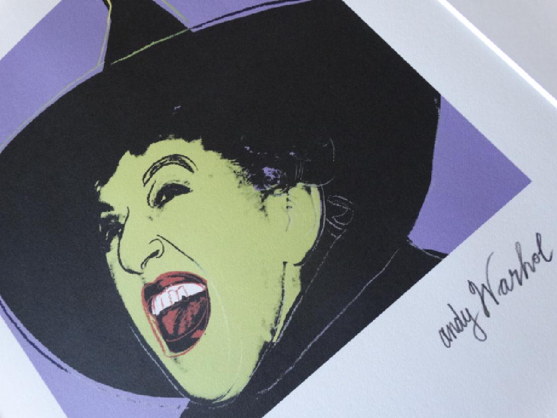 ANDY WARHOL, SIGNED, NUMBERED (1 of 2)