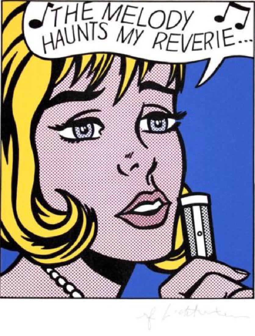 ROY LICHTENSTEIN - The melody Haunts My. Limited (1 of 1)