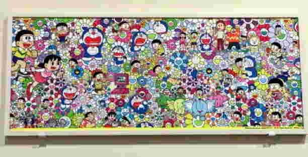 Takashi Murakami x Doraemon 2017 Collaboration Small