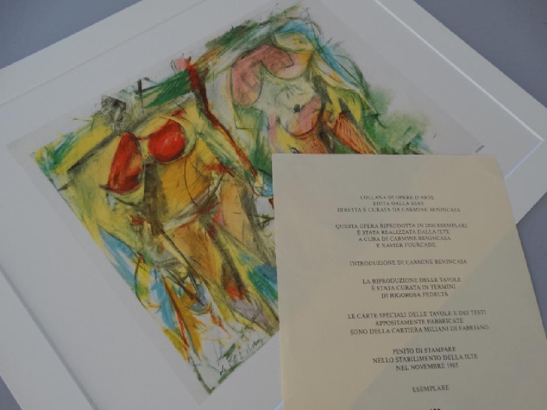 Willem de Kooning - Untitled, 1985+Justification (1 of 7)