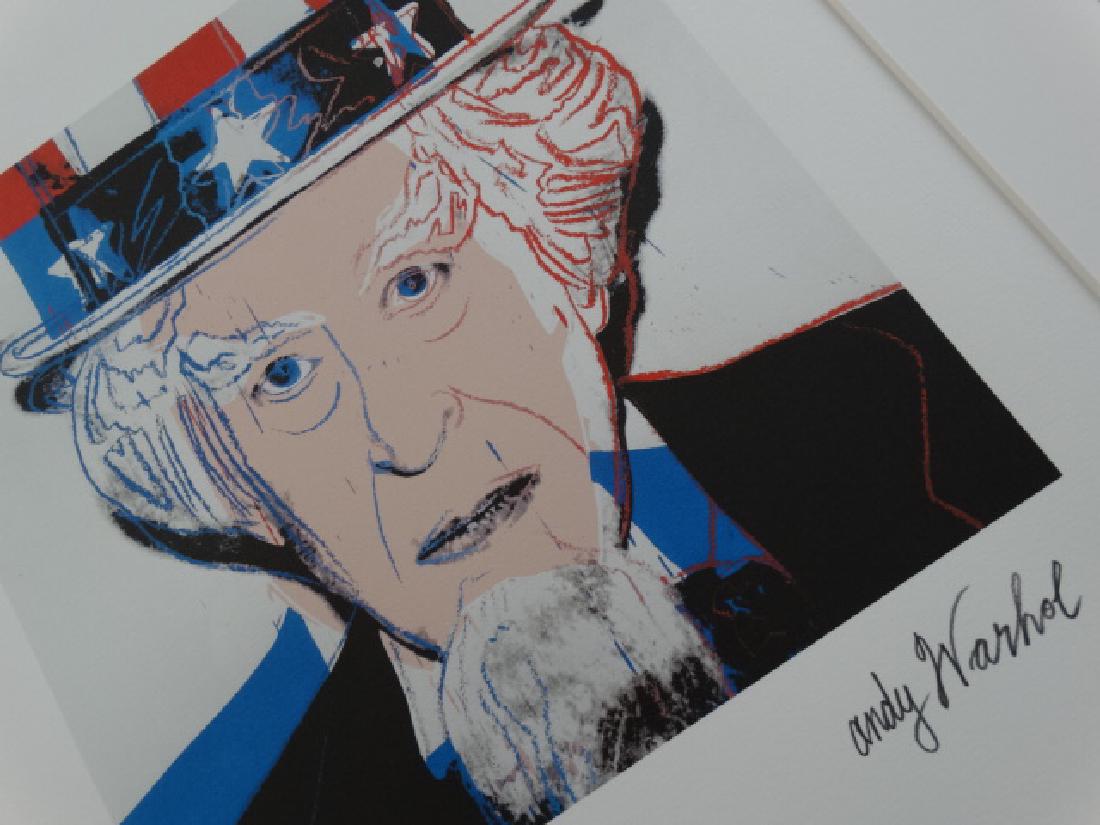 ANDY WARHOL, SIGNED, NUMBERED (1 of 3)