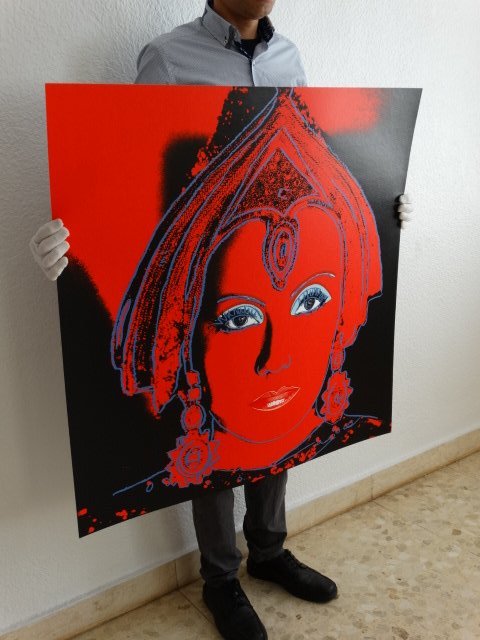 Andy Warhol "The Star" (Greta Garbo)  diamond dust (1 of 10)