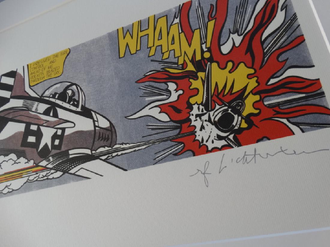 ROY LICHTENSTEIN, SIGNED IN PRINT: Roy Lichtenstein, 50x40cm, signed in print. Shipping and removal of goods: Novartia offers IN-HOUSE shipping. All property is to be packed, shipped or transported at the risk and expense of the purcha