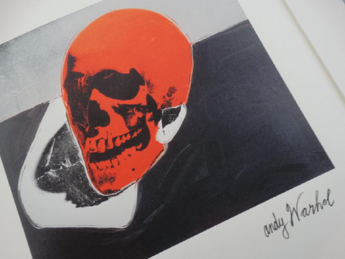 ANDY WARHOL, SKULL (1 of 5)
