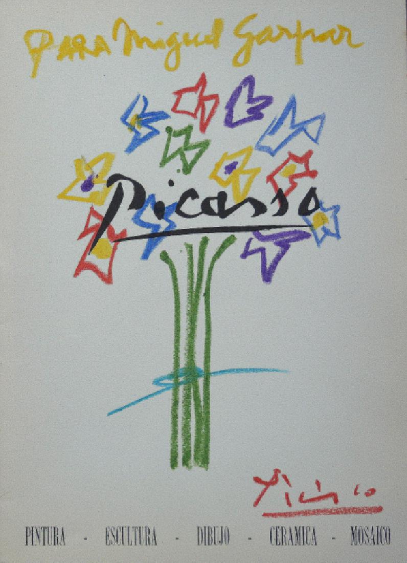 Pablo Picasso drawing attributed waxes,  year 1957 (1 of 10)