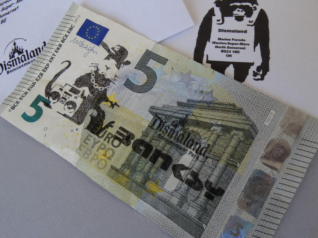 Banksy artwork, 2015 (1 of 3)