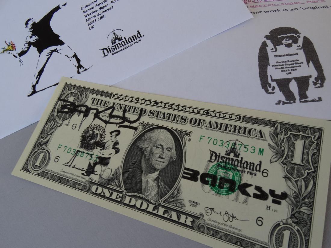 Banksy artwork, 2015 (1 of 6)