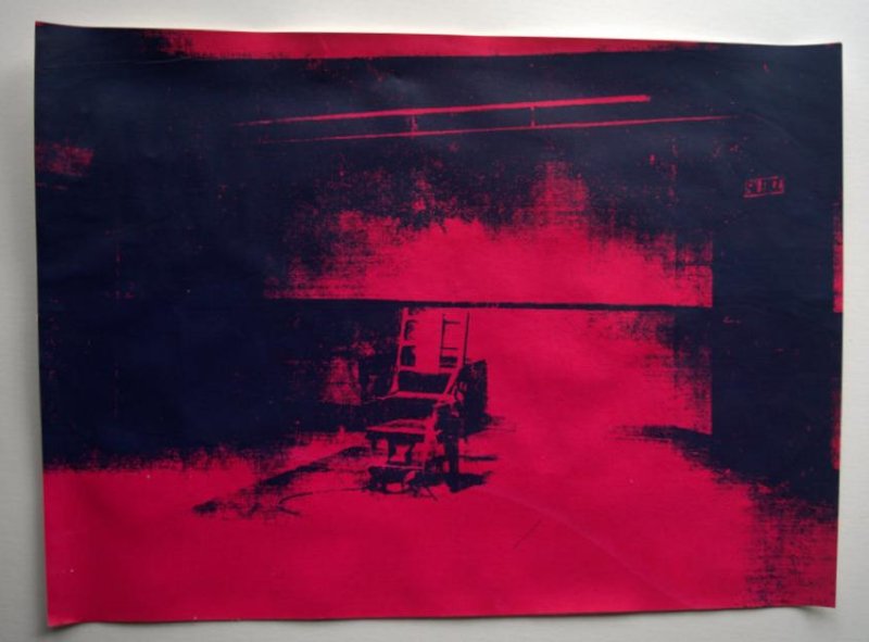Andy Warhol electric chair Factory Addition (1 of 5)