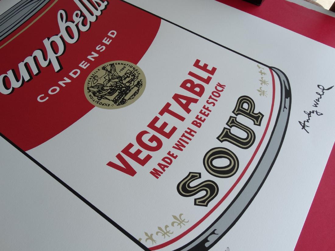 ANDY WARHOL CAMPBELLS TOMATO (1 of 3)