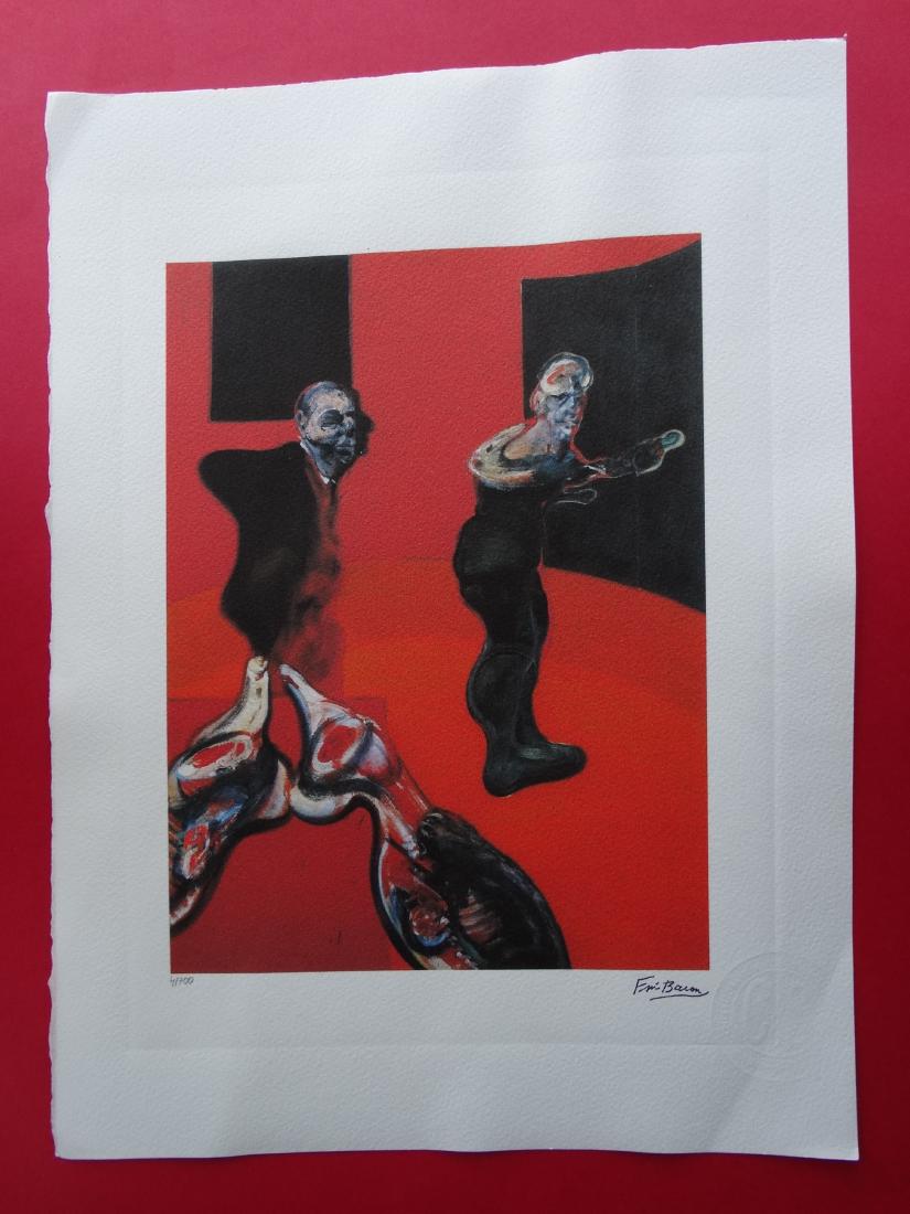 FRANCIS BACON PLATE SIGNED AND HAND NUMBERED (1 of 3)